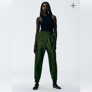 Tibi Crispy Nylon Paper Bag Felix Jogger